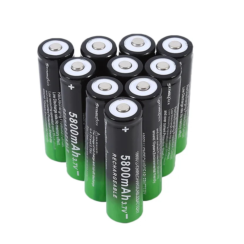 

AIMIHUO Practical Rechargeable 18650 Batteries 5800mAh 3.7V Rechargeable Batteries Durable 18650 Batteries