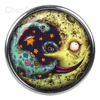 

moon snap button for DIY snap button bracelet