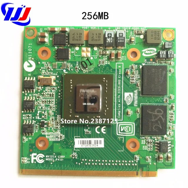 Для cer шпилем 7720G 7520G 4520G 5920G Серия ноутбуков nV id ia GeForce 8400 M 8400 GS MXM II DDR2 256 Мб VGA Графика Видеокарта