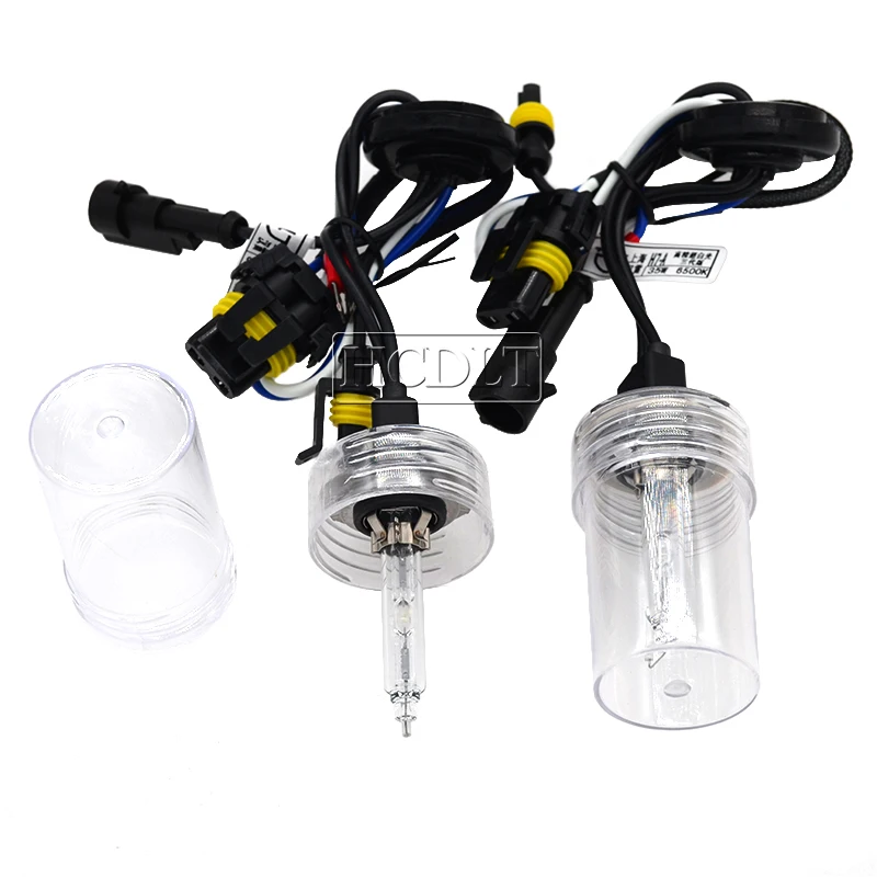 HCDLT AC 35W Reator DLT F3 HeartRay HID Conversion Kit Xenon H1 H7 H11 9005 9006 9012 D2H HID Xenon Lamp Bulb 4500K 5500K 6500K (4)