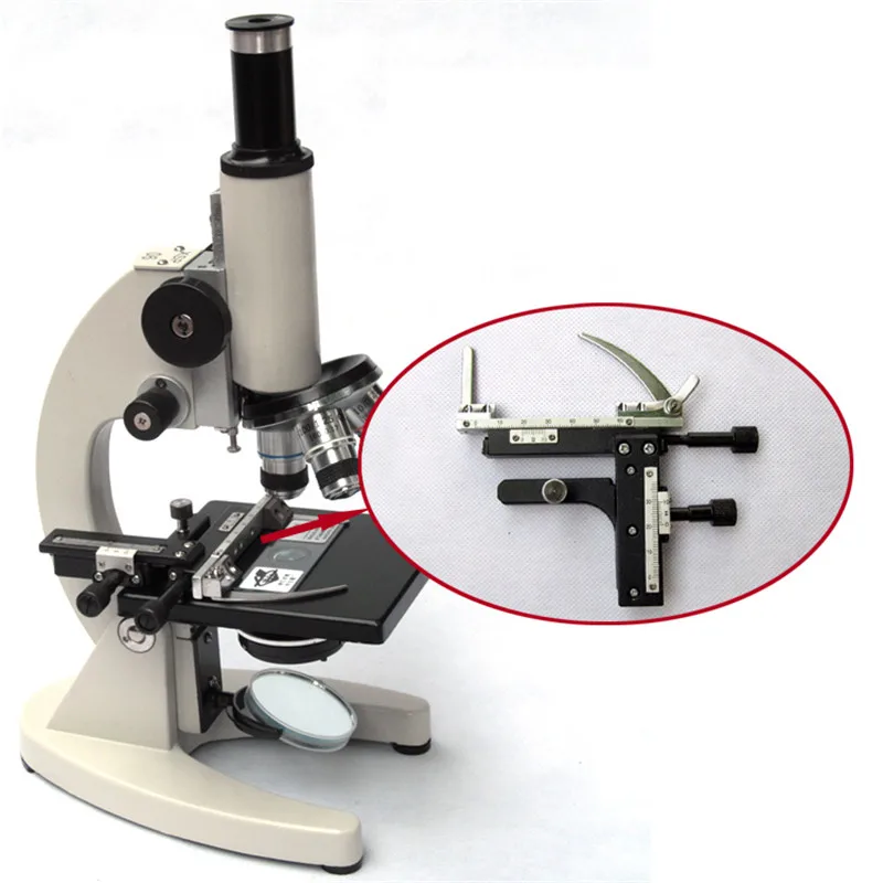 Совершенно микроскоп подвижный суппорт со шкалой прикрепляемый механический X-Y Высокоточный нонир биологический