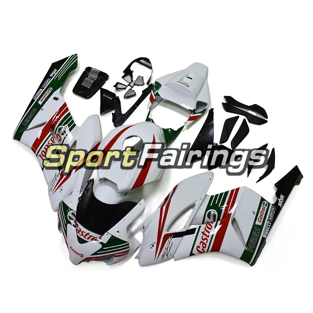 Белый зеленый красный комплект обтекателей для мотоцикла Honda CBR1000RR 2004 2005 корпус