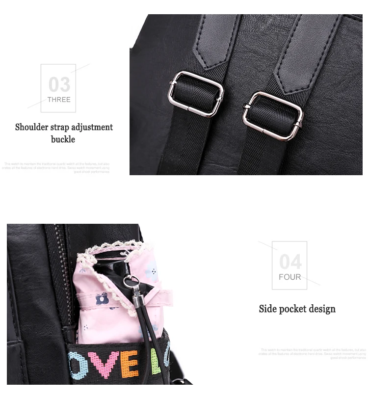 Женские высококачественные школьные рюкзаки, винтажный Повседневный стильный рюкзак из искусственной кожи, дорожная сумка, простой женский ретро рюкзак