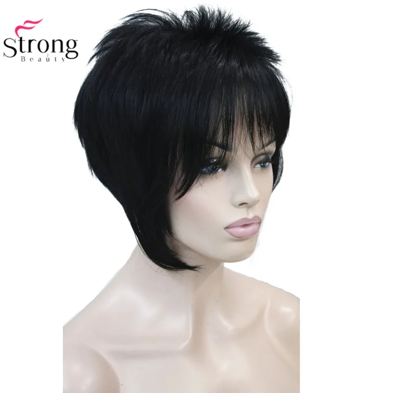 RG-9754  Short black wig (1)