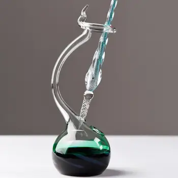 

2019 NEW HOT SALES Glass Signature Pen Fountain Pens Gel Pens Crystal Dip Sign Craft Collection Offices School Stationery