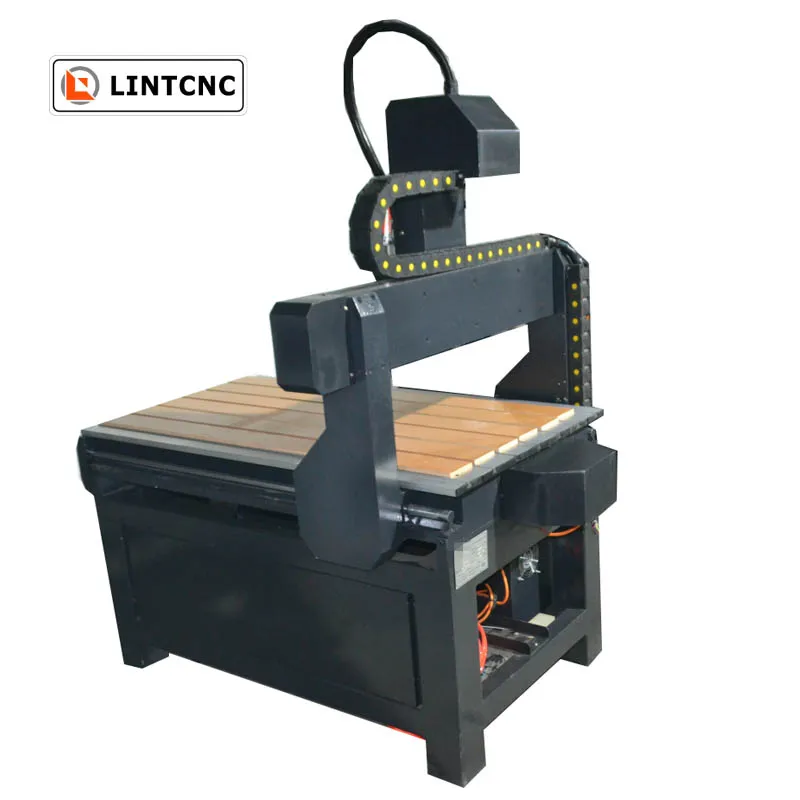 

6090 cnc router mini woodworking kit, metal cutting cnc machine moud making
