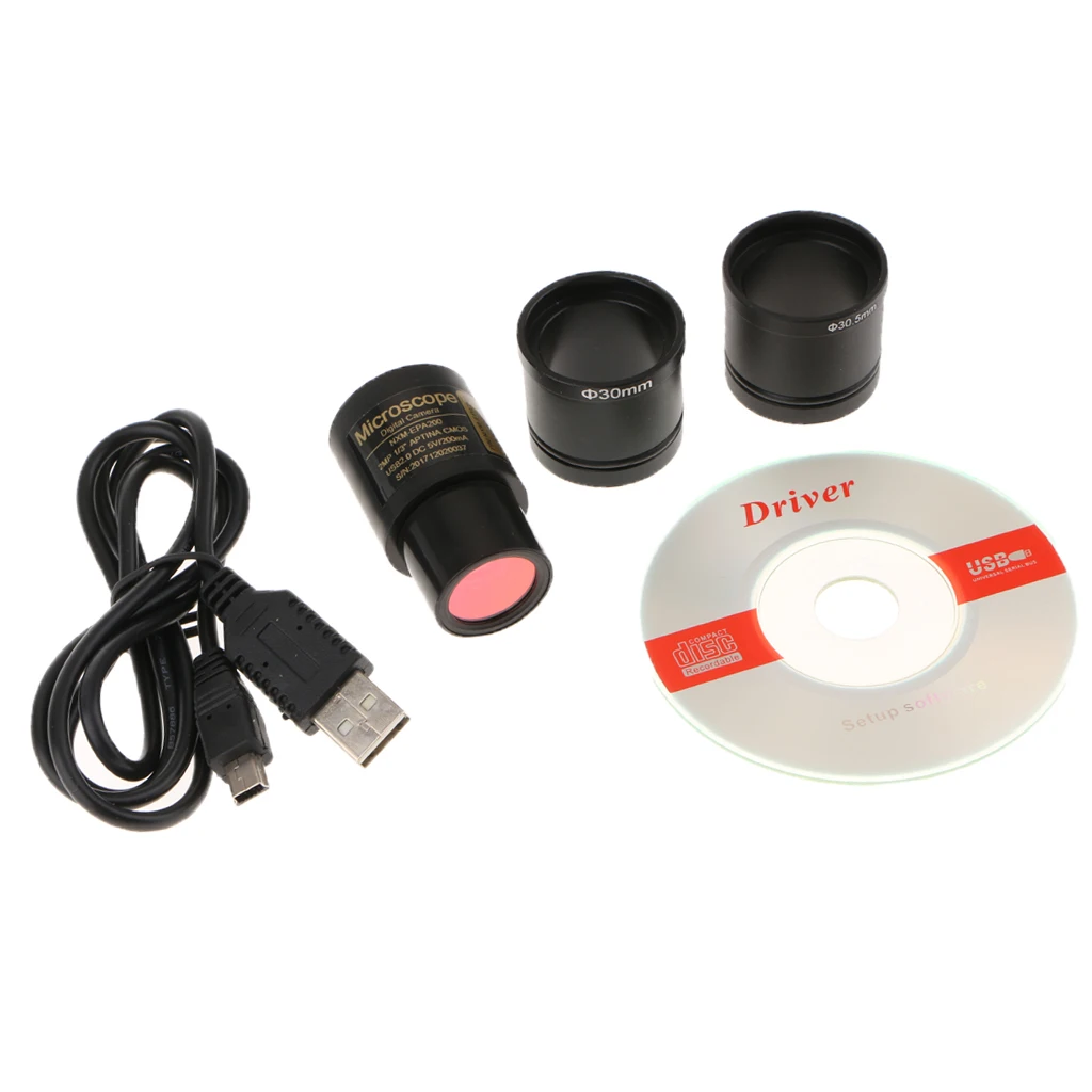 2.0MP HD USB to PC Digital Eyepiece Camera for Telescopes Microscopes