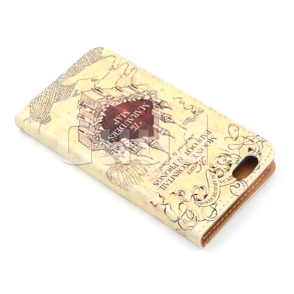 The Marauders Map Leather Wallet Case for iPhone 6 (4.7 inch)