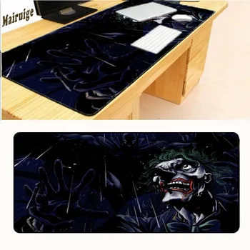 

Mairuign Batman Hero Joker Hero Night Free Shipping Soft Rubber Gaming Table Mat Mouse Pad Large Computer XL 700 * 300 * 2mm