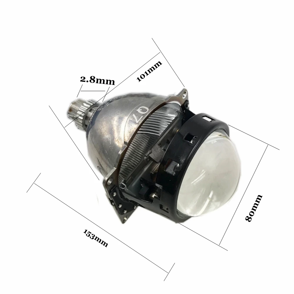 3,0 дюймов Биксенон HID универсальная линза для проектора Koito Q7 35 Вт ксеноновая лампа фара для H1 H4 H7 H11 9005 9006 автомобиль в сборе изменить