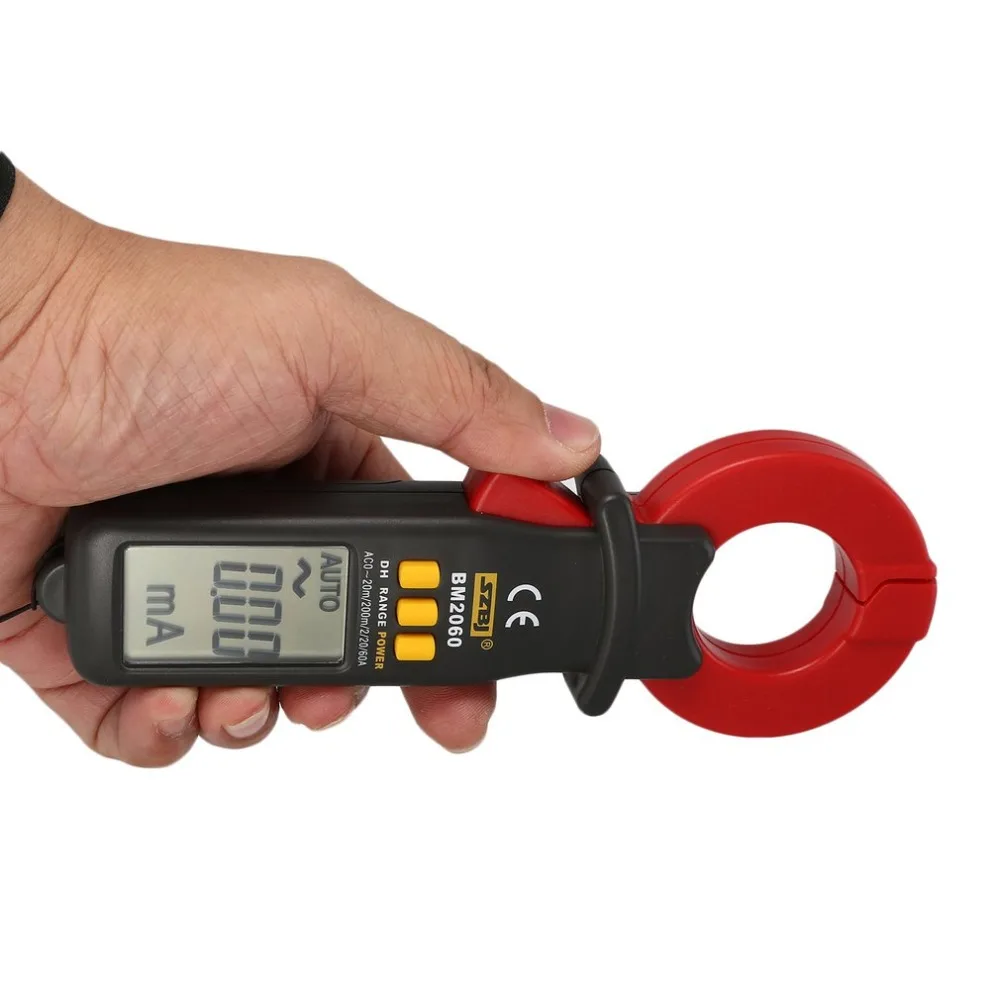 

SZBJ BM2060 Current digital clamp meters Multimeters Micro electric current clamp ampere meter Manual range Data hold Sale