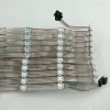 Fil lumineux rgb adressable, fil transparent, 5cm, 100 pièces/ficelle, non étanche, DC5V WS2813 ► Photo 3/6