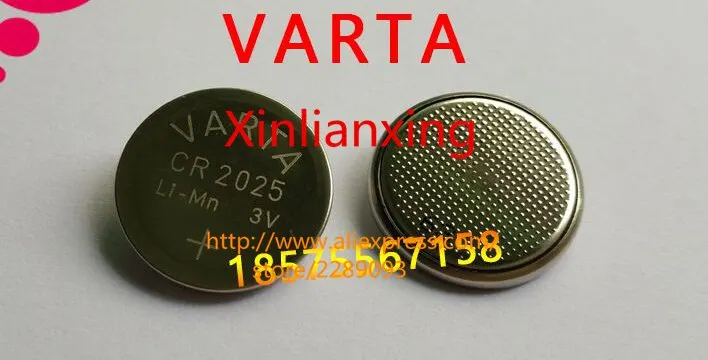 Бесплатная доставка! 5 шт. CR2025 литиевых Батарея 2025 3 В Дистанционное управление