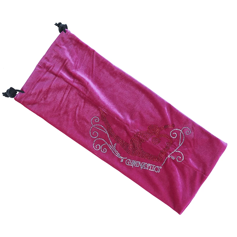 Ритмическая палочка гимнастическая сумка 24 цвета RG профессиональная защита бархатная ткань аксессуары тренажерный зал Девушка горный хрусталь