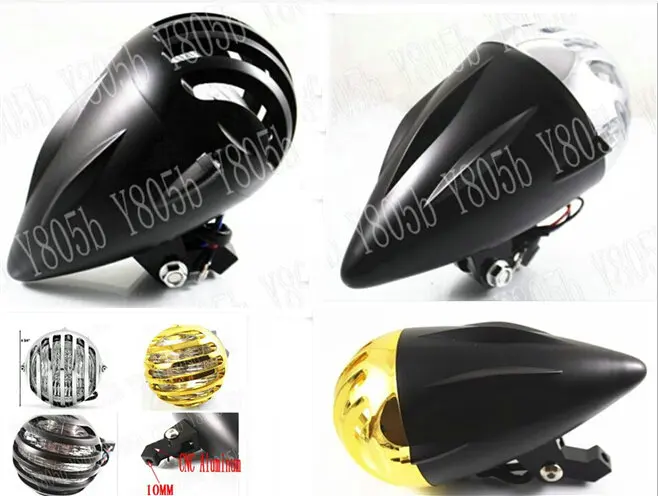 Новая мотоциклетная обувь передняя фара лампа для Kawasaki Vulcan классический VN 400 500 800 VN 900 1200 1500 1600 2000 вертолет крейсер
