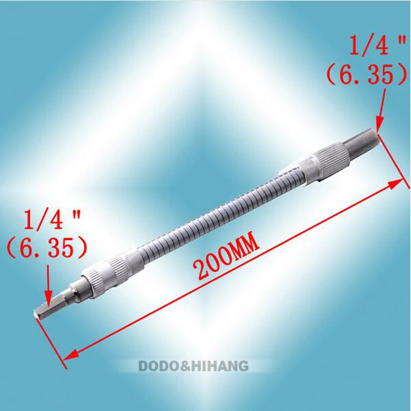 Metal Flexible Shaft Universal Flexible shaft Connecting Link Magnetic Driver Shaft Drill Bits For Electric Drill  DZ119 (2)