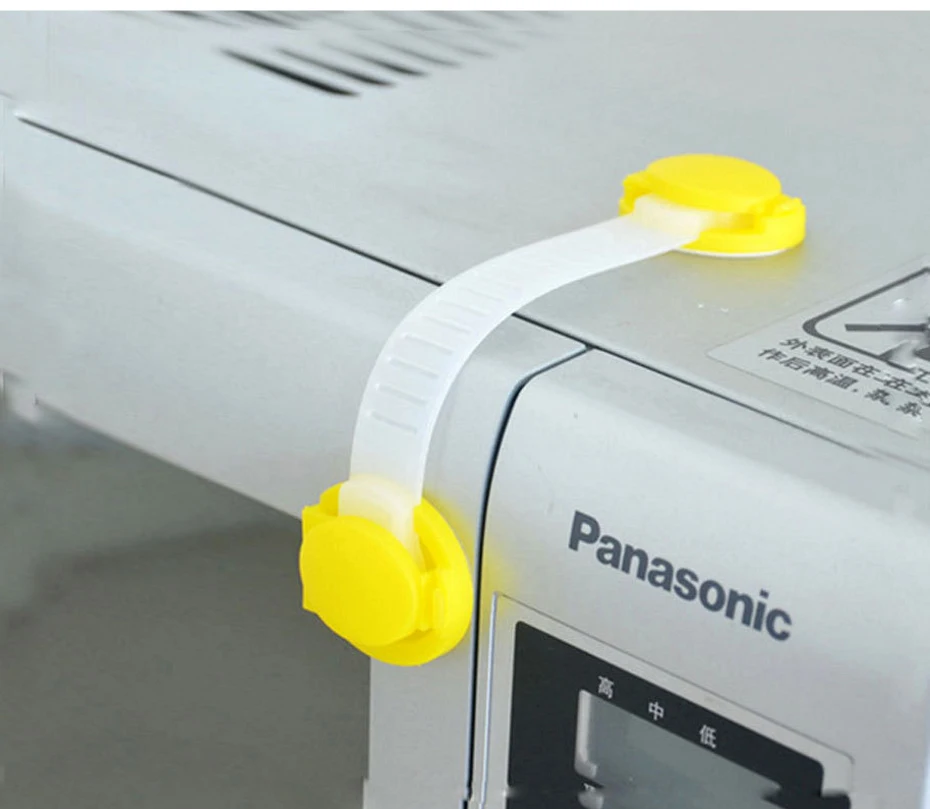 10 шт./лот Детские Дети Безопасность уход пластиковый шкаф защитный замок шкафа ящика длинный стиль замок безопасности холодильник шкаф