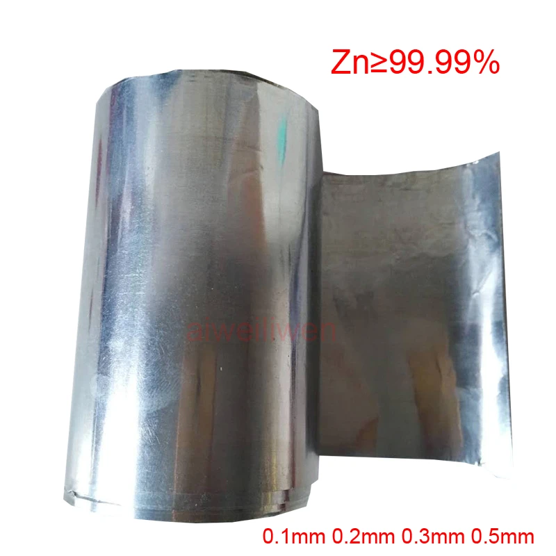 0.1mm 0.2mm 0.3mm 0.5mm Thickness Conductive Zinc Sheet Zinc Strip Zinc