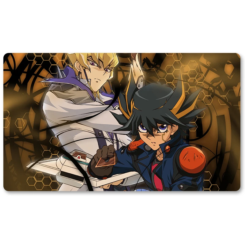 

Many - Jack & Yusei - Yu-Gi-Oh! Playmat Board Game Mat Table Mat for YuGiOh Mouse Mat
