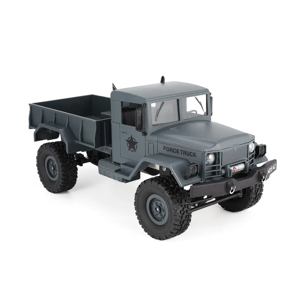 JJRC Military RC Truck Army 2.4Ghz 1:16 4WD Off-Road Remote Control Climber Crawler Truck with Front Light for Kids RC Model Car