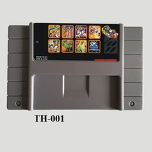 Супер игра Collecton 8 в 1 NTSC Версия 16 бит серая игровая карта для США игровой плеер