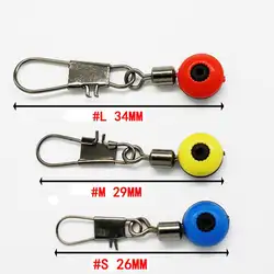 Космические бобы рыболовный разъем Поплавковый соединитель Rolling поворотный Рыбалка Acce
