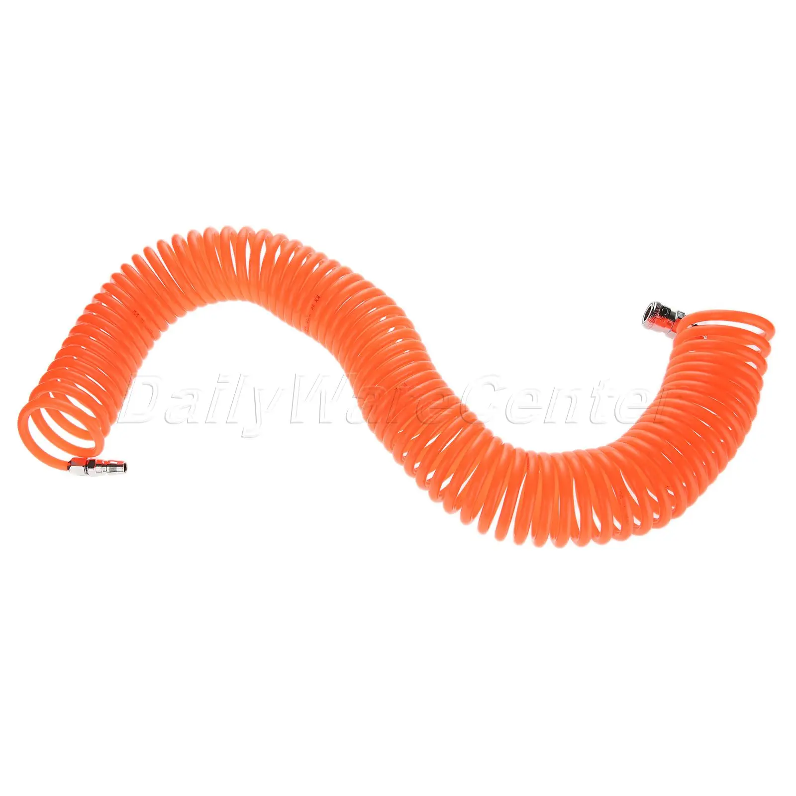 15M 49.21ft 8x5mm Flexible PU Recoil Hose Tube For Compressor Air Tool EVA Resin Air Compressor Spring Tube Auto Pneumatic Part