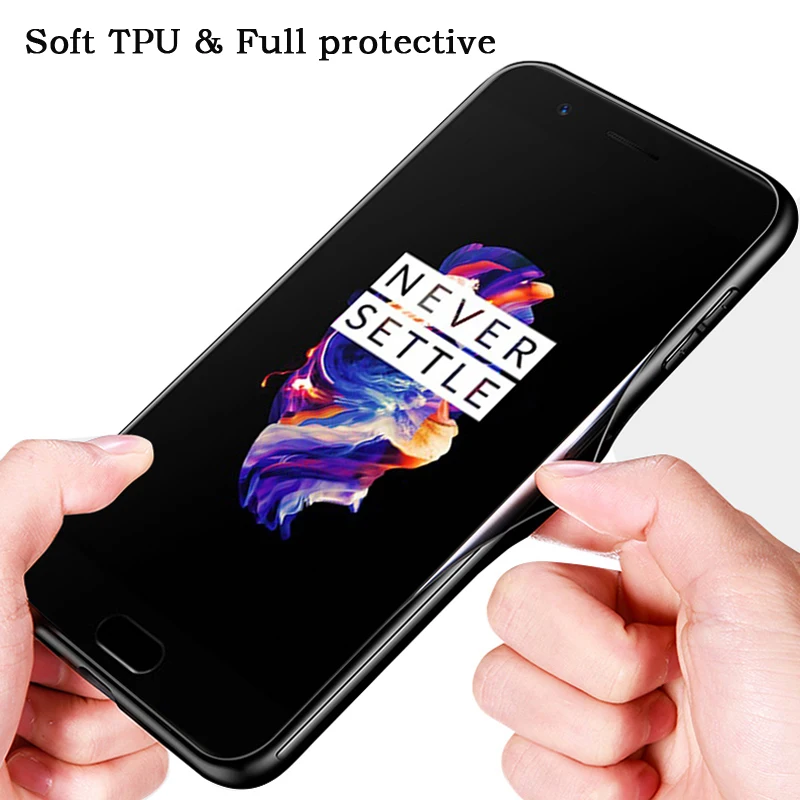 Чехол для Oneplus 3T 3 чехол One plus пластиковый стеклянный телефона черный бампер из ТПУ