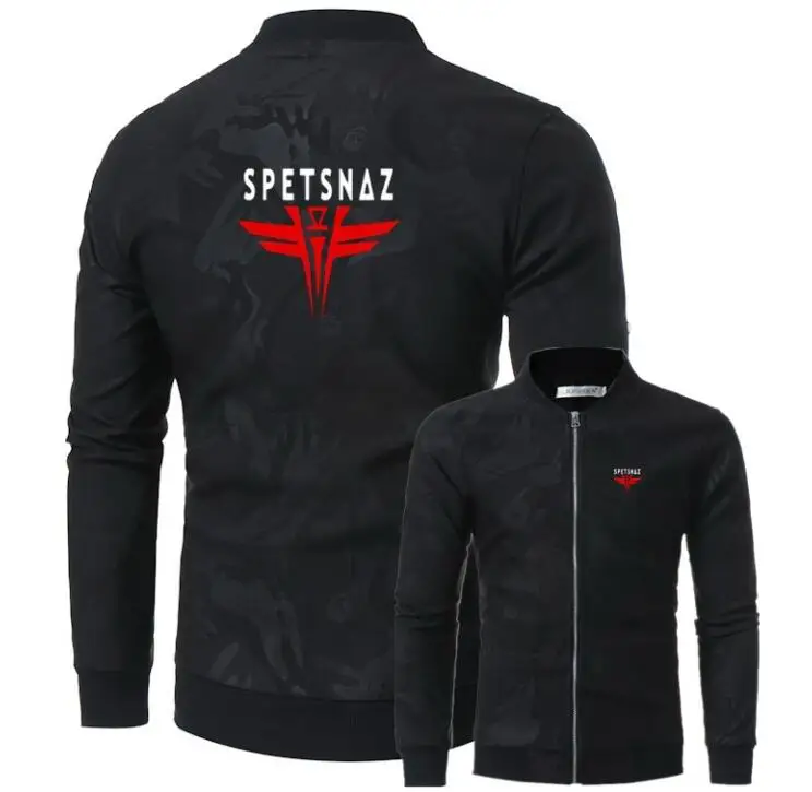 

Men's Jacket Coat Fashion 2018 Bomber Jacket Autumn Man Casual Male New SPETSNAZ Russian Special Unit Regiments Print Jackets