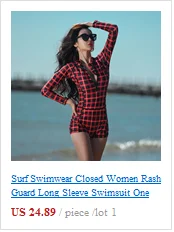 Плюс Размеры Сыпь гвардии Для женщин спортивный купальник с рукавами ванный комплект Femme женские Плавание Серфинг Черный Пляжная одежда в Корейском стиле