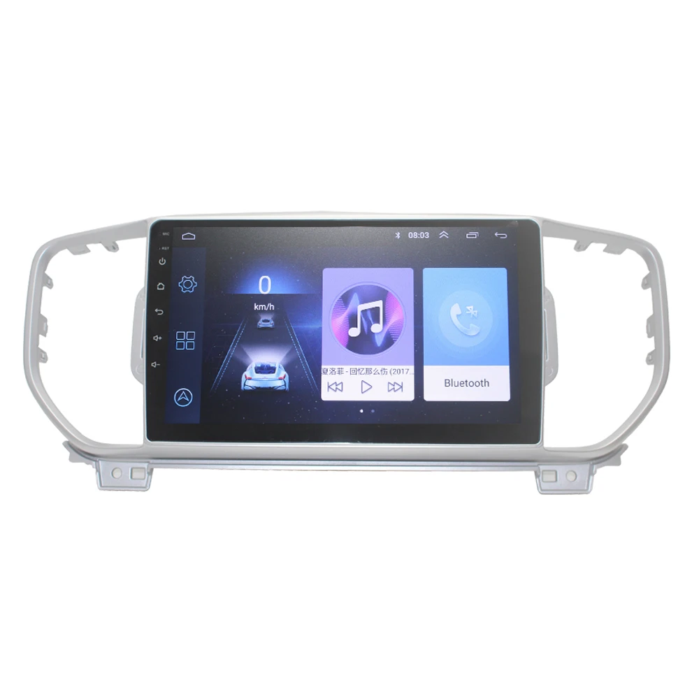 Top HACTIVOL 2G+32G Android 8.1 Car Radio for KIA Sportage R 2016  KX5 car dvd player gps navi car accessory 4G multimedia player 1