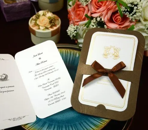 Luxury Wedding Cards Invitations Bh101 Include Envelope Luxury Wedding Cards Invitations Bh101 Include Envelope Customised Printing