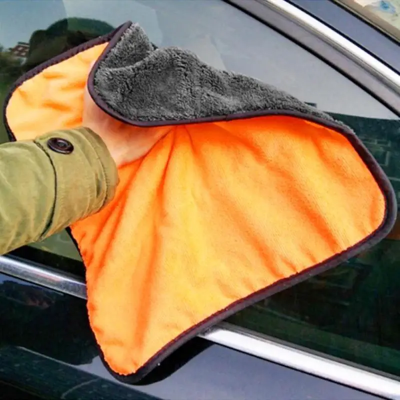 38*40cm Car Care Towel Wax Polishing Towels Car Washing Cleaning Drying