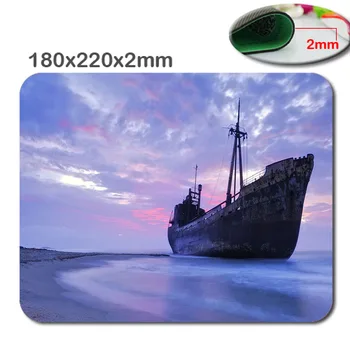

DIY The ship at sea 180mmx220mmx2mm Custom 3D print Gaming Mouse Mat High Quality Durable Fashion Computer and Laptop Mouse Pad