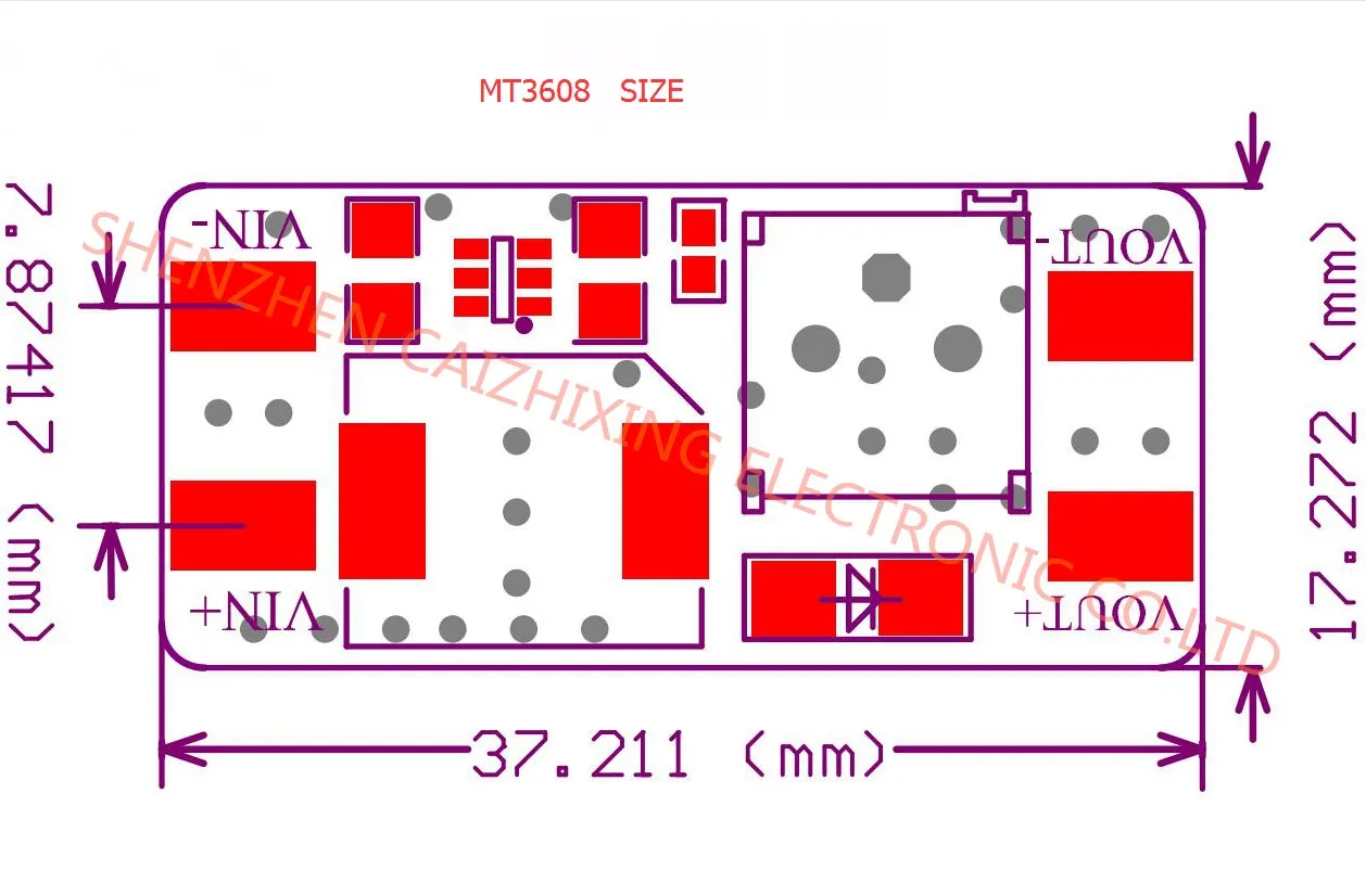 AEAK 1 шт. MT3608 2A Max DC-DC Повышающий Модуль питания усилитель мощности 3-5 в до 5 В/9 В/12 В/24 В