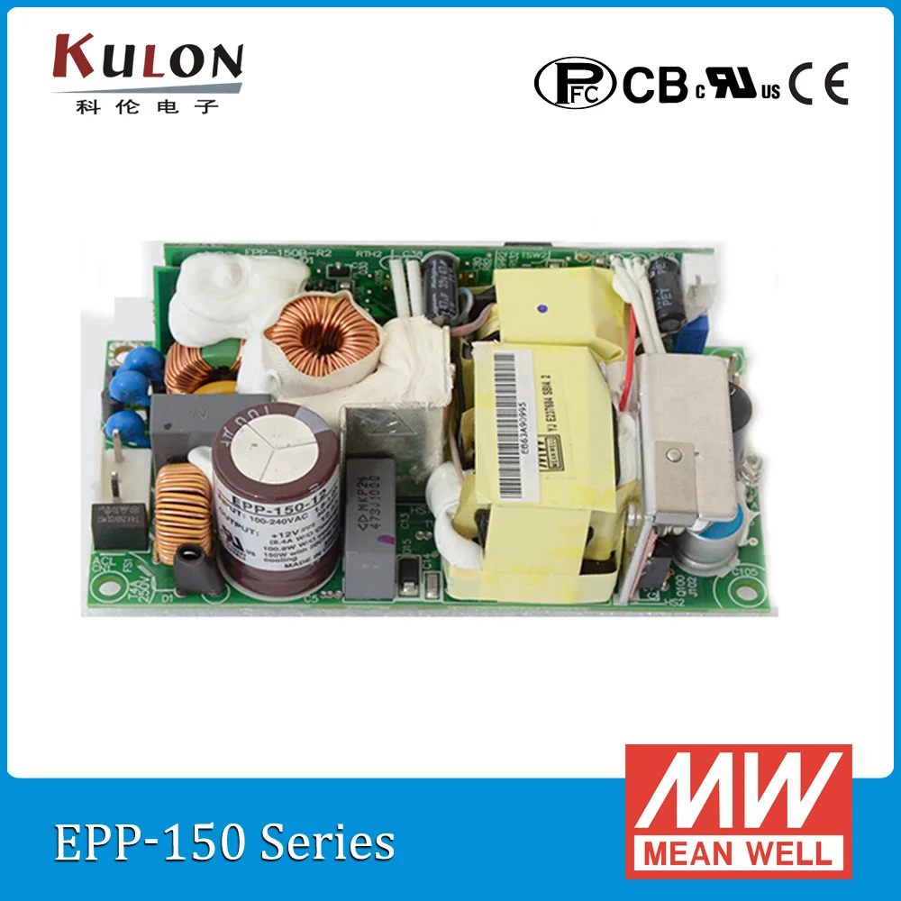 

Original Meanwell EPP-150-48 3.125A 150W 48V mean well EPP-150 PCB type Power Supply with PFC