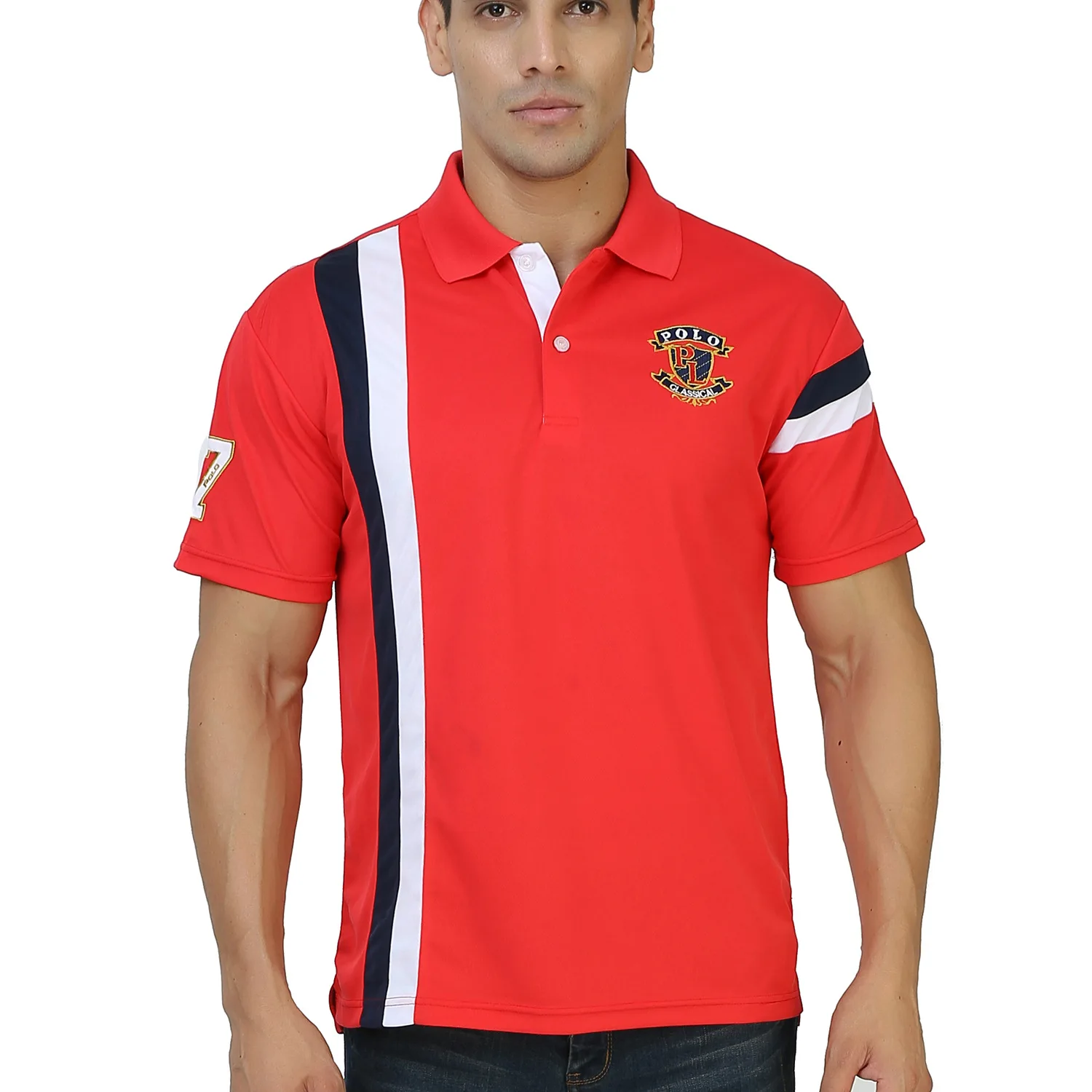 

Hot Sale Mens Polo Shirt Stripe Short Sleeve Stitching Shirt Breathable Comfort Tops Turndown Collar Spring Men Clothing