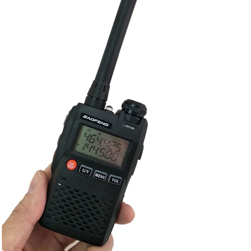 2 шт. BAOFENG UV 3R рация мини VHF UHF Мобильная радиостанция UV3R Ham CB радиопередатчик Woki Toki FM