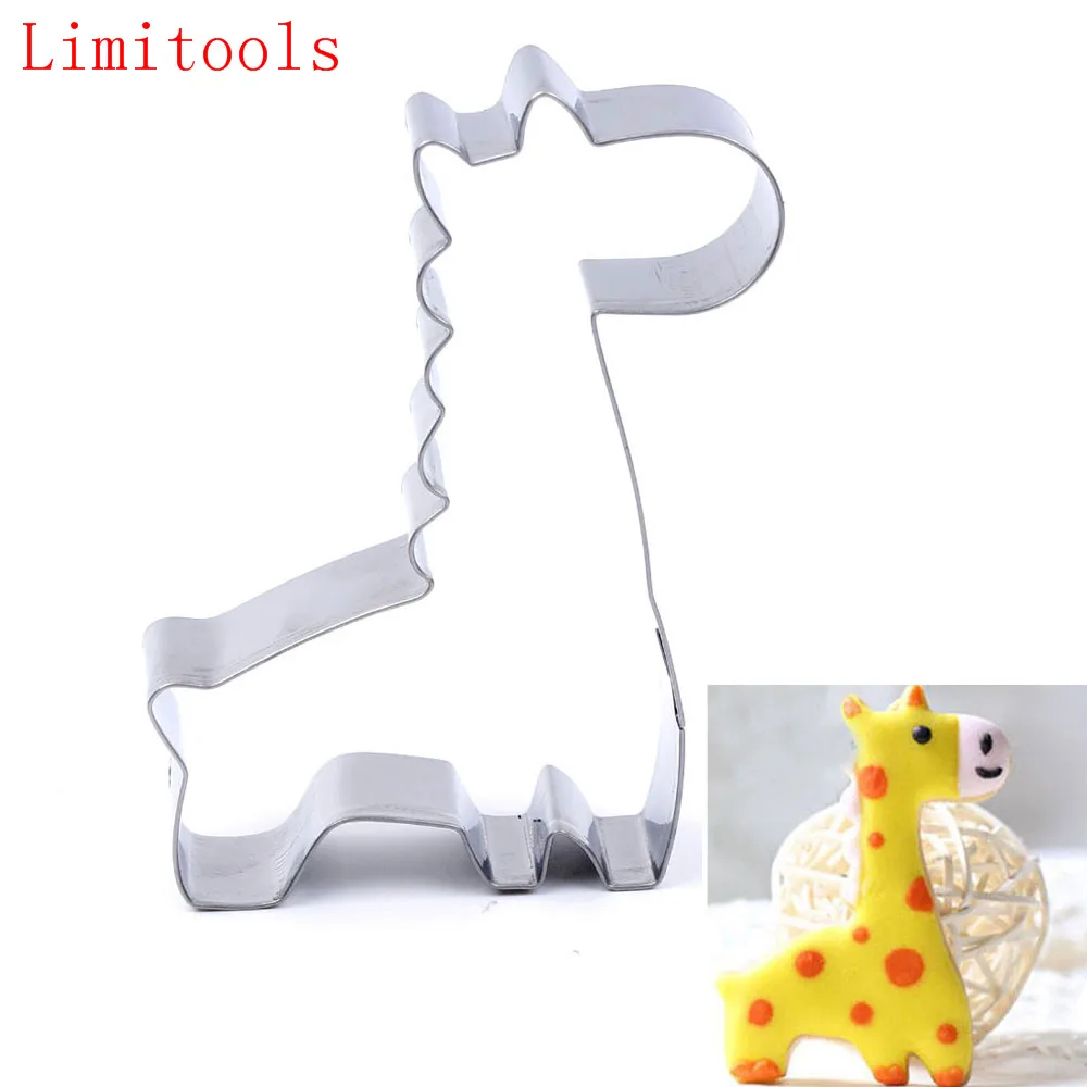 

Giraffe Cookie Cutter Metal Animal Baking Tools Bread Mold DIY Form For Baking Kitchen Bakeware Free Shipping