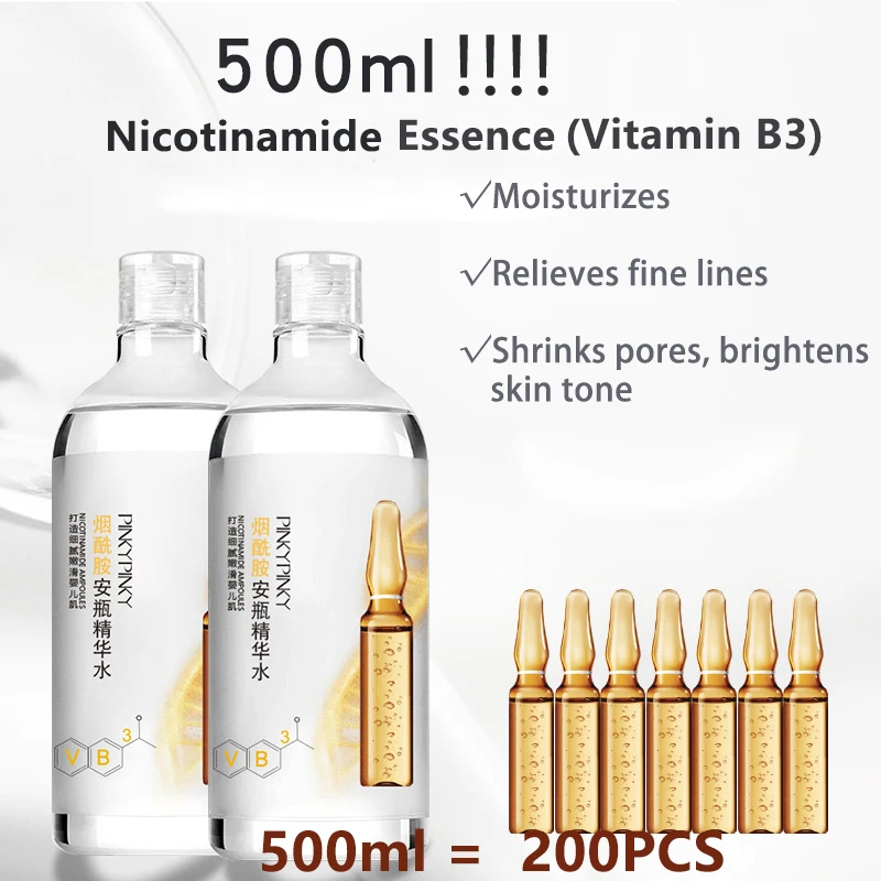 Корейский 500 мл Nicotinamide ампула бутылка жидкий экстракт витамина B3 экстракт (ниацин)-без алкоголя, быстро поглощающая