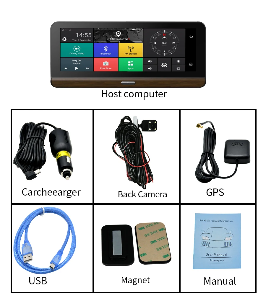 Anfilite 10 шт. E31 4G ADAS Автомобильная камера GPS Android 5 1 DVRs WIFI 1080P видеорегистратор