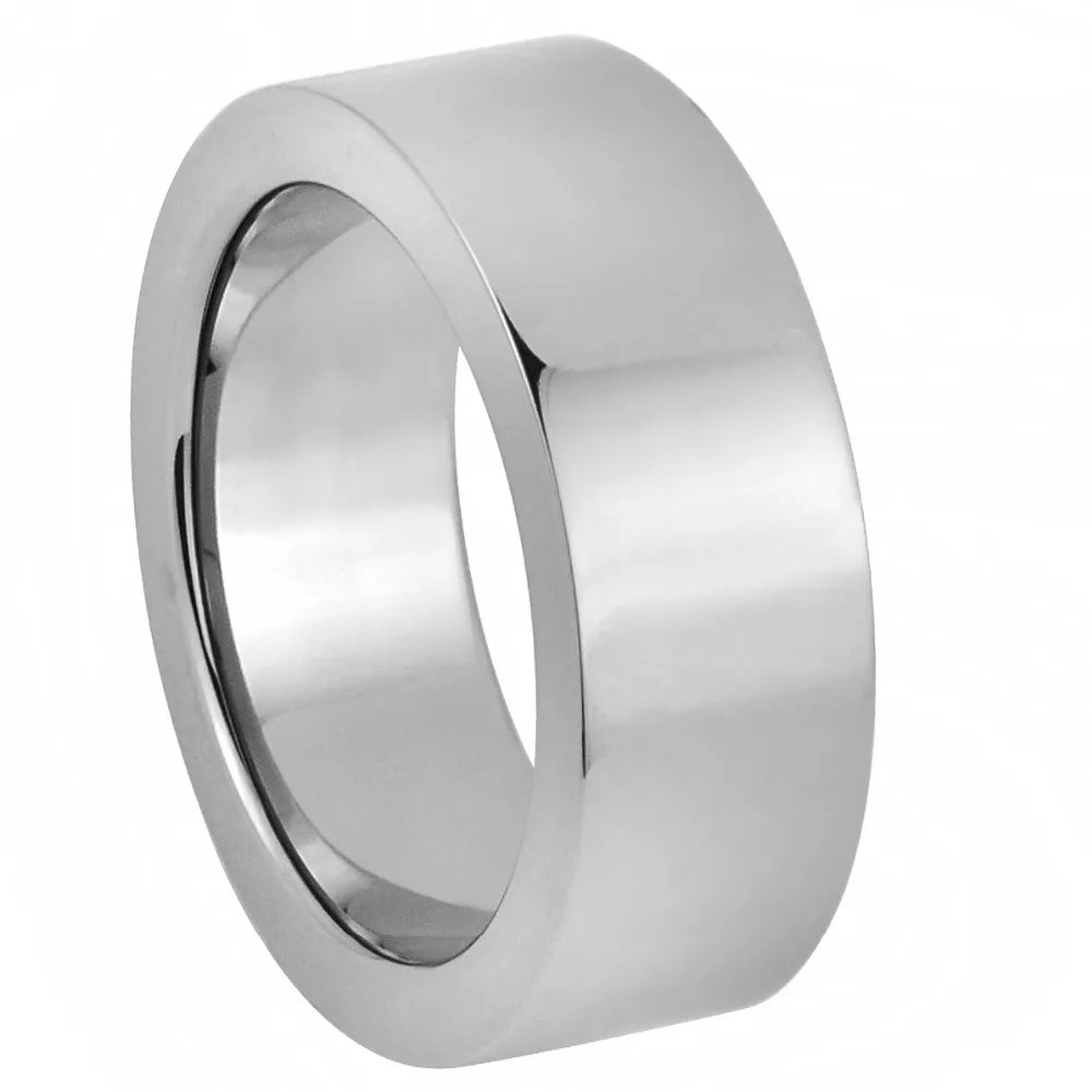 

8mm Titanium Rings Polished Fashion Jewelry
