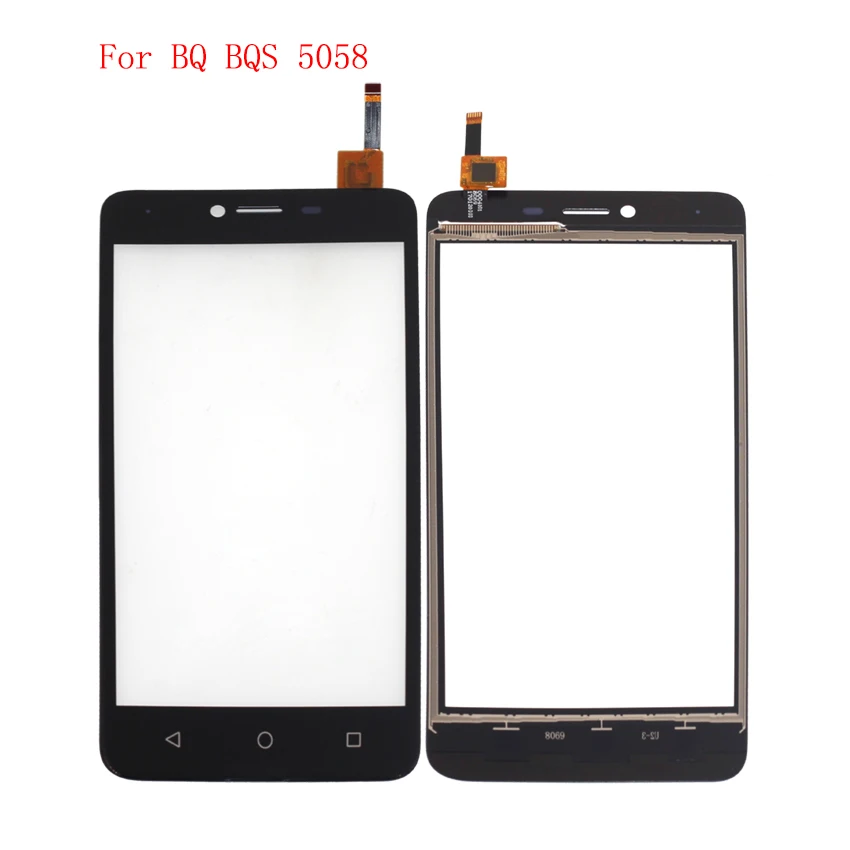 

High Quality For BQ BQS 5058 Touch Screen Panel Digitizer Assembly Phone Parts With Free Shipping And Tools