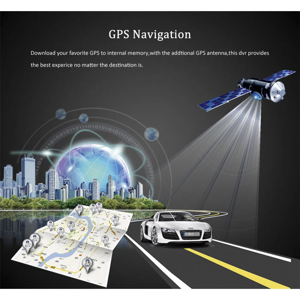HGDO 3G 4G Wifi Автомобильный видеорегистратор 10 '񟞨 P камера Android 5 1 GPS навигация ADAS