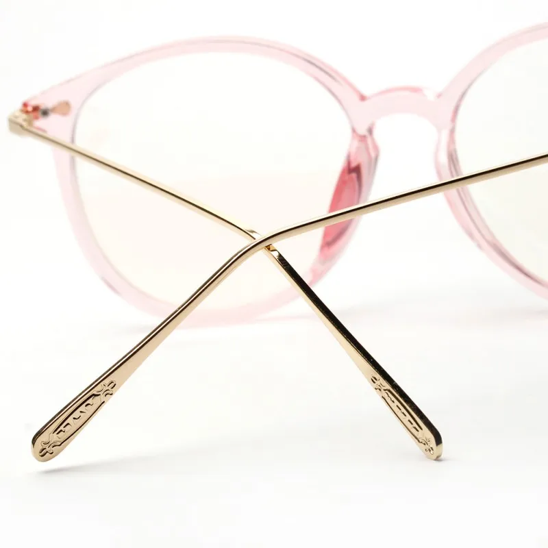 Gafas Unisex 3 colores moda mujer Vintage gafas redondas mujer nueva llegada aleación marco gafas lisas Gafas Unisex 3 colores moda mujer Vintage gafas redondas mujer nueva llegada aleación marco gafas lisas