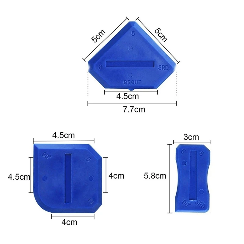 10 шт. набор инструмент для наполнения набор скребок стекло клеевой скребок резиновый герметик инструмент для отделки скребок