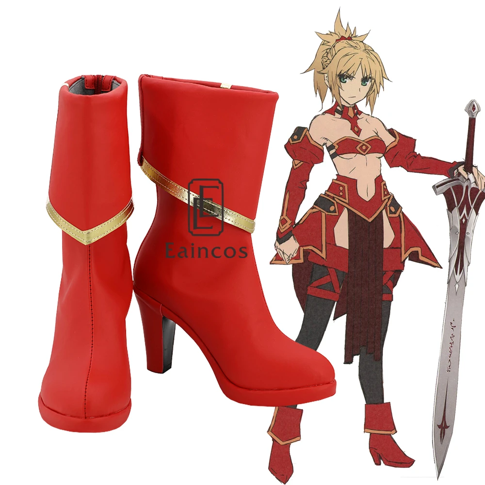 Сапоги сапоги на заказ в стиле игры Fate Apocrypha Saber morжелд Cosplay|Туфли| |
