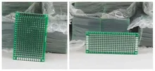5 set Smart Electronics 1.6mm 4x6cm 1pcs+ 3×7 cm 1pcs Double Side Copper Prototype Pcb Universal Board for arduino