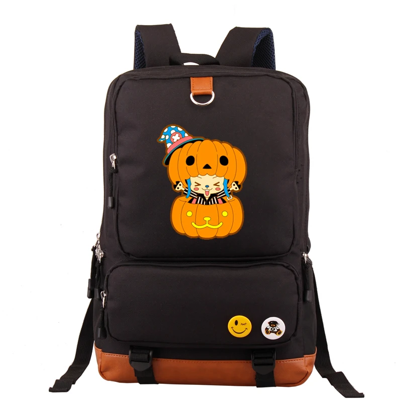 

One Piece Luffy backpack Cartoon fashion casual backpack teenagers Men women's Student School Bags travel ba
