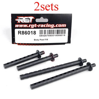 

2Sets Car Shell Colunm Front Rear Body Post R86018 f RC 1:10 Model RGT 86100 1/10 Simulated Spare Parts